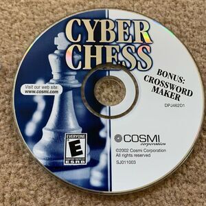Cyber Chess 2002 CD Cosmi Corporation DPJ462D1